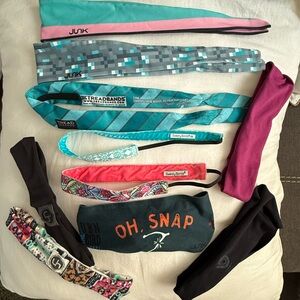 Lot of 10 workout headbands - junk headbands, urban halo, sweaty bands and more!